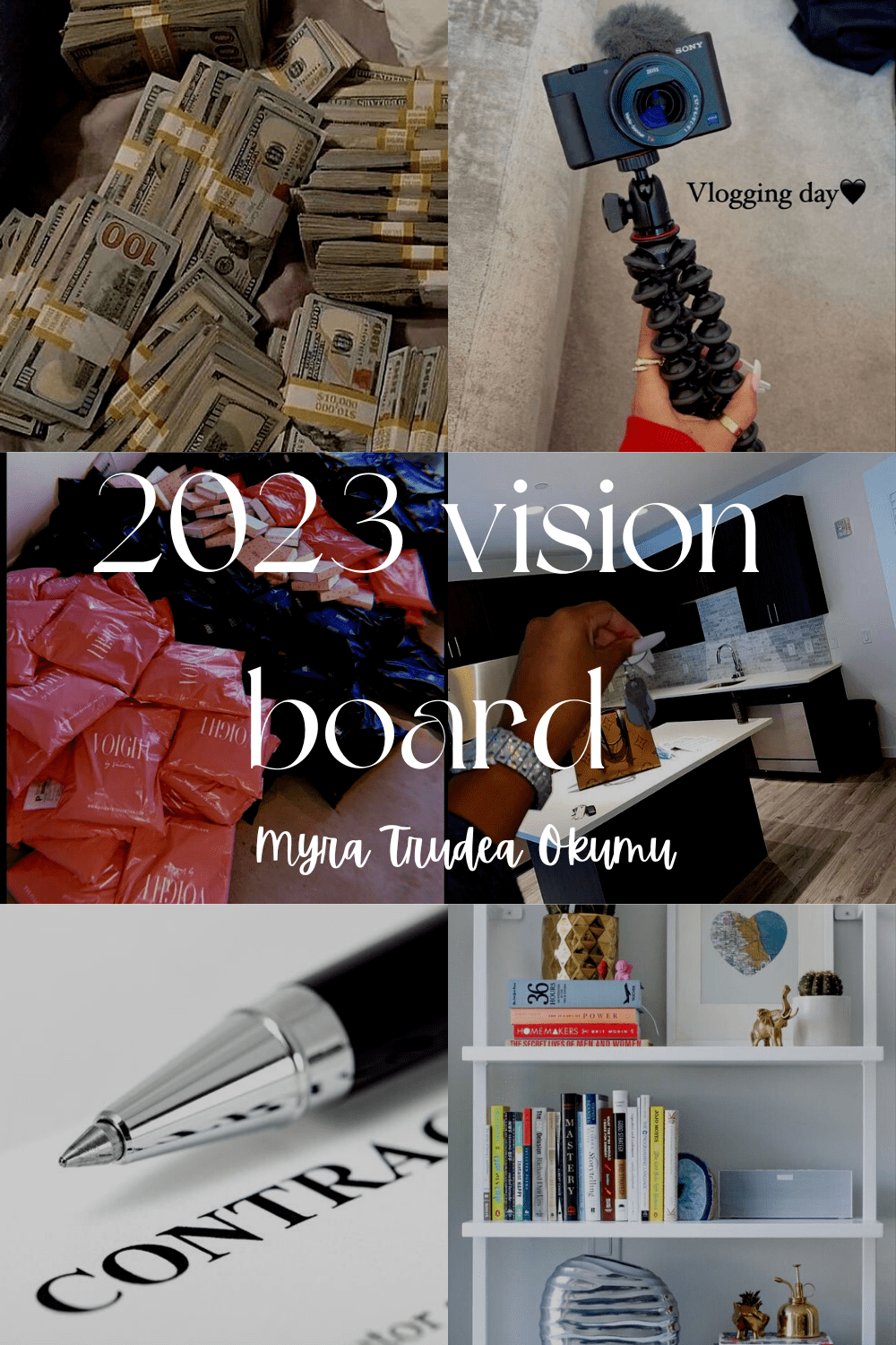 2K23 vision board || Goal Getting&nbsp;Year