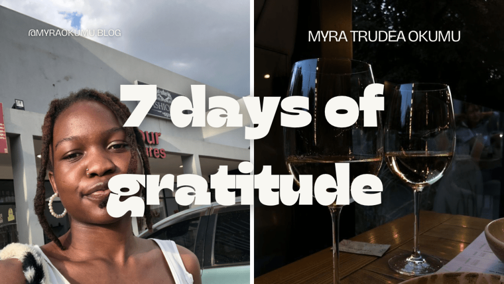 7 days of&nbsp;gratitude