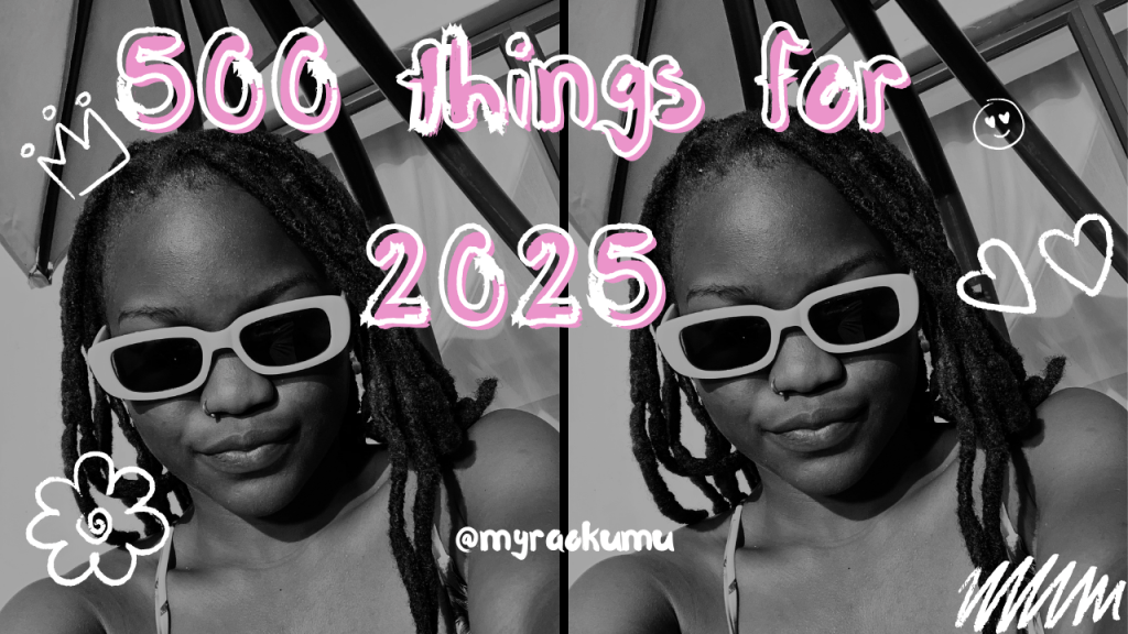 500 things for 2025: Part&nbsp;One